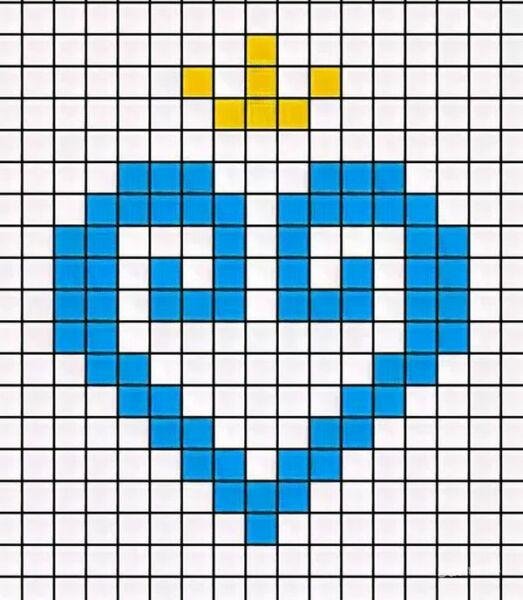 Рисунки по клеткам лёгкие маленькие