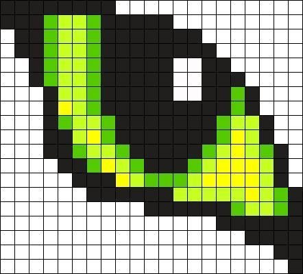 Рисование по клеточкам глаза