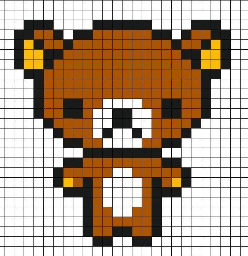 Ртсунок по клеточкам Мика