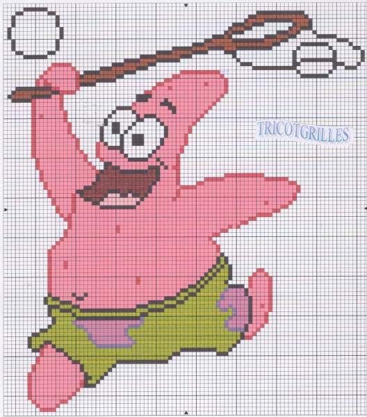 Губки вышивка крестиком