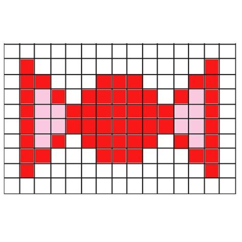 Клетка красная рисунок
