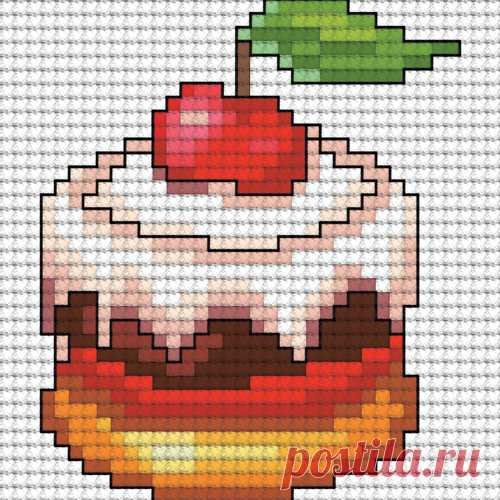 Вышивка крестом сладости