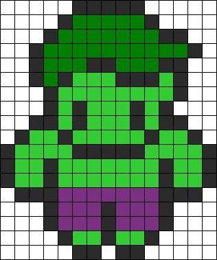 Халк по клеткам