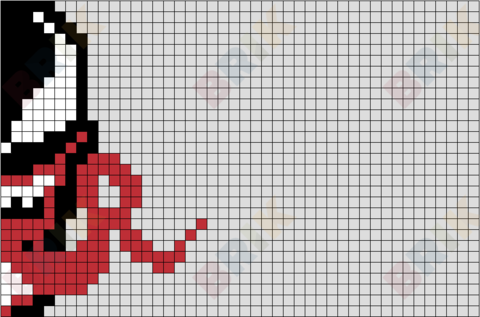 Веном по клеткам