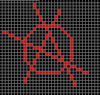 Схемы фенечек панк