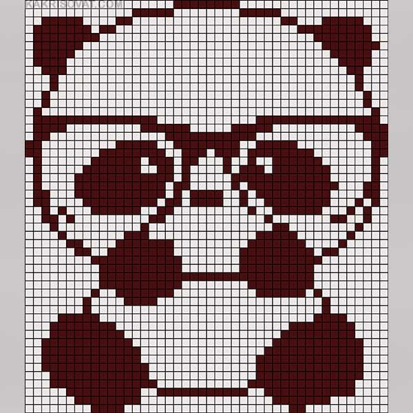 Схемы в клетку рисунки