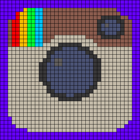 Фотоаппарат по клеткам