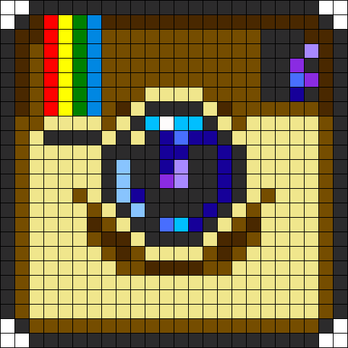 Картины из МАЙНКРАФТА по пикселям