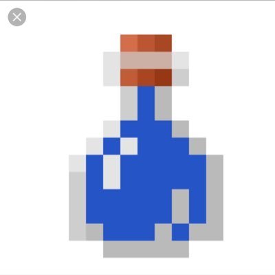 Бутылка зелья майнкрафт