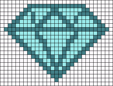 Рисунки по клеточкам лёгкие