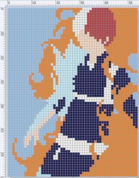 Тодороки вышивка схема