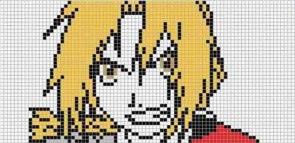 Схемы для плетения фенечек прямым плетением аниме