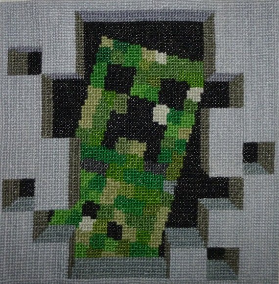 КРИПЕР вышивка