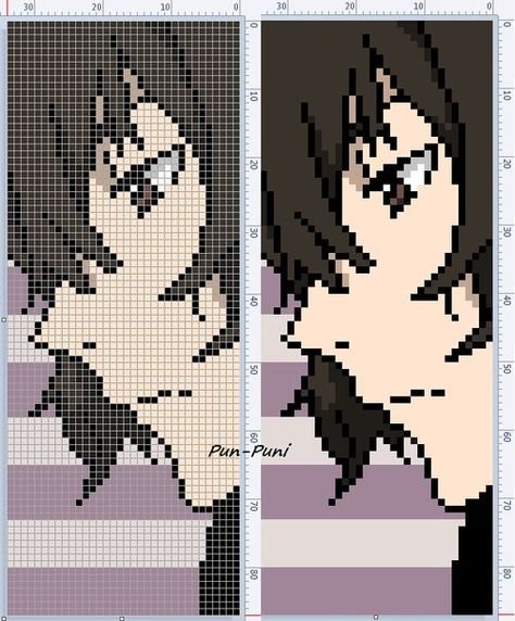 Схемы фенечек аниме