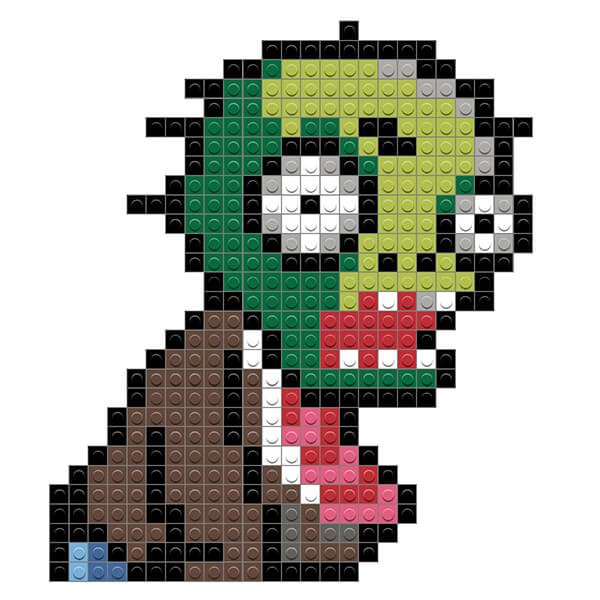 Растения против зомби по клеточкам