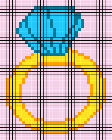 Рисунки по клеточкам лёгкие