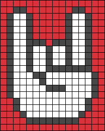 Рисунки по клеточкам значки