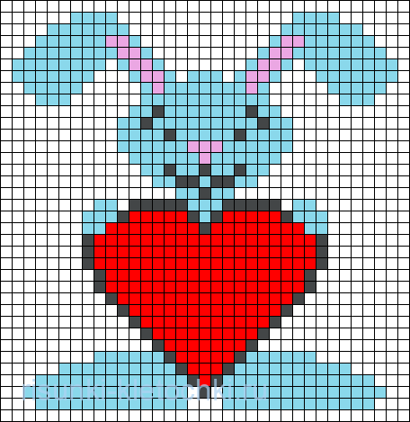 Рисунки по клеткам на др