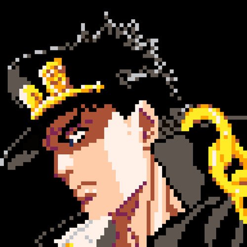 Джотаро Джоджо пиксельный