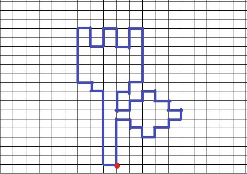 Графический диктант робот