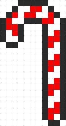 Рисование по клеточкам конфетка