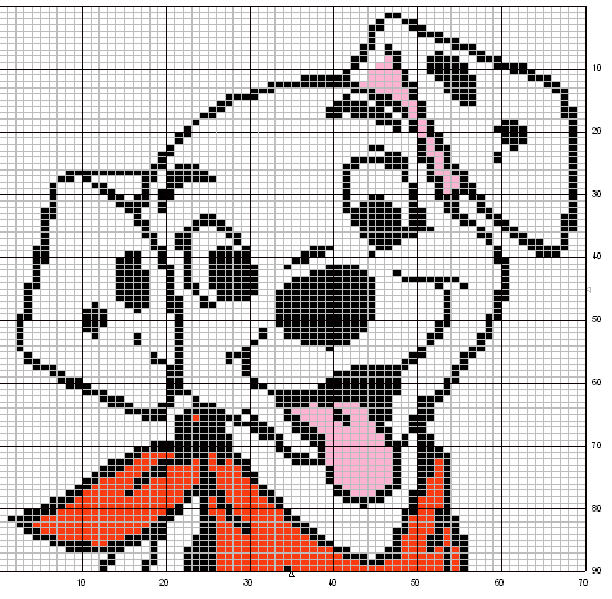 Схемы для вязания в технике с2с