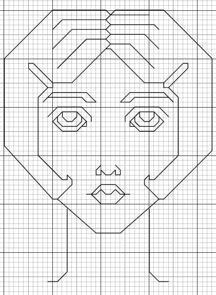 Рисунки по клеточкам в тетради линиями