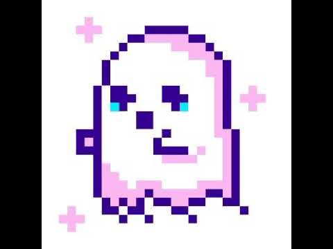 Рисунки по клеточкам призрак