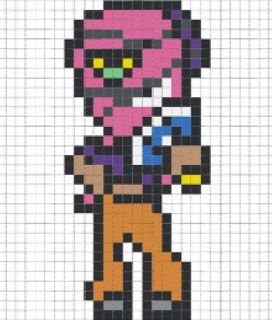 Пиксель арт Браво старс