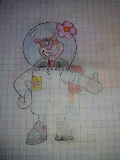 Рисование по клеточкам Сэнди