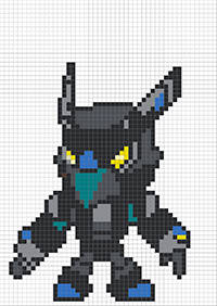 Мех пиксель арт