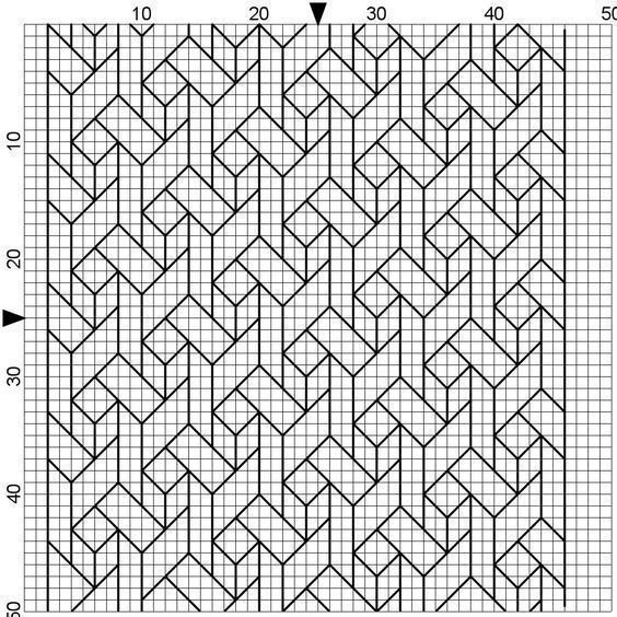 Узоры по клеточкам