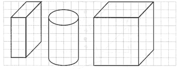 Парралепипед на клетчатой бумаге