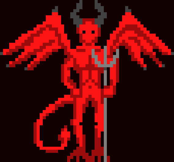 Дьявол пиксель