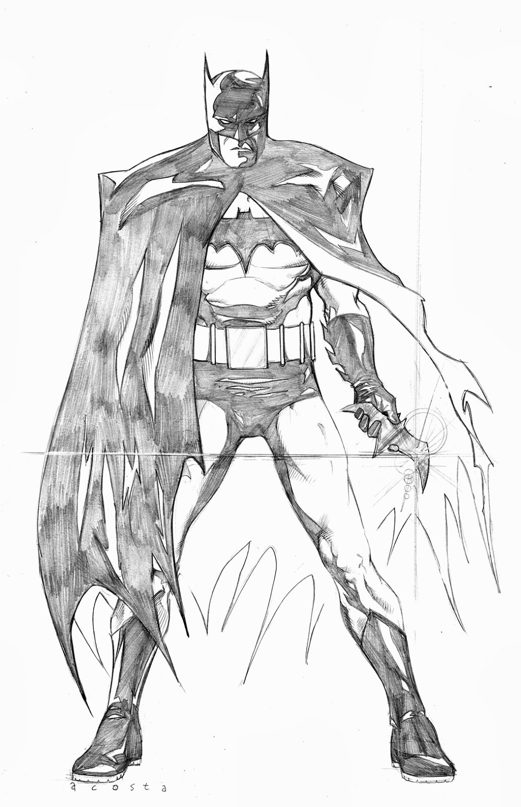 Бэтмен картинки для срисовки