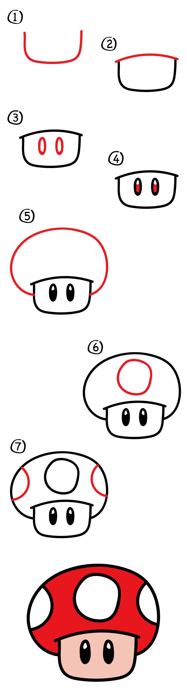 Марио рисунок простой