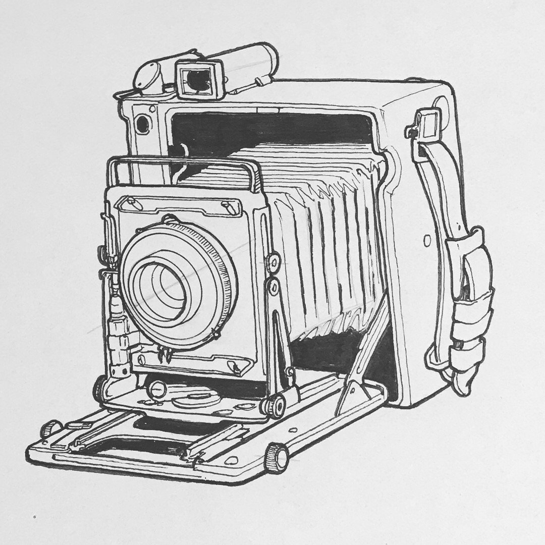 Как нарисовать фотоаппарат фото