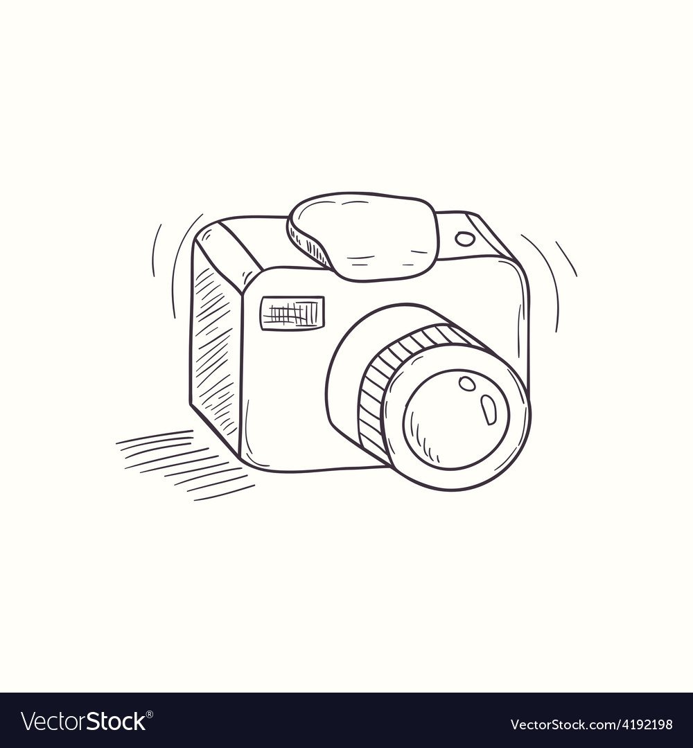 Цифровой фотоаппарат рисунок