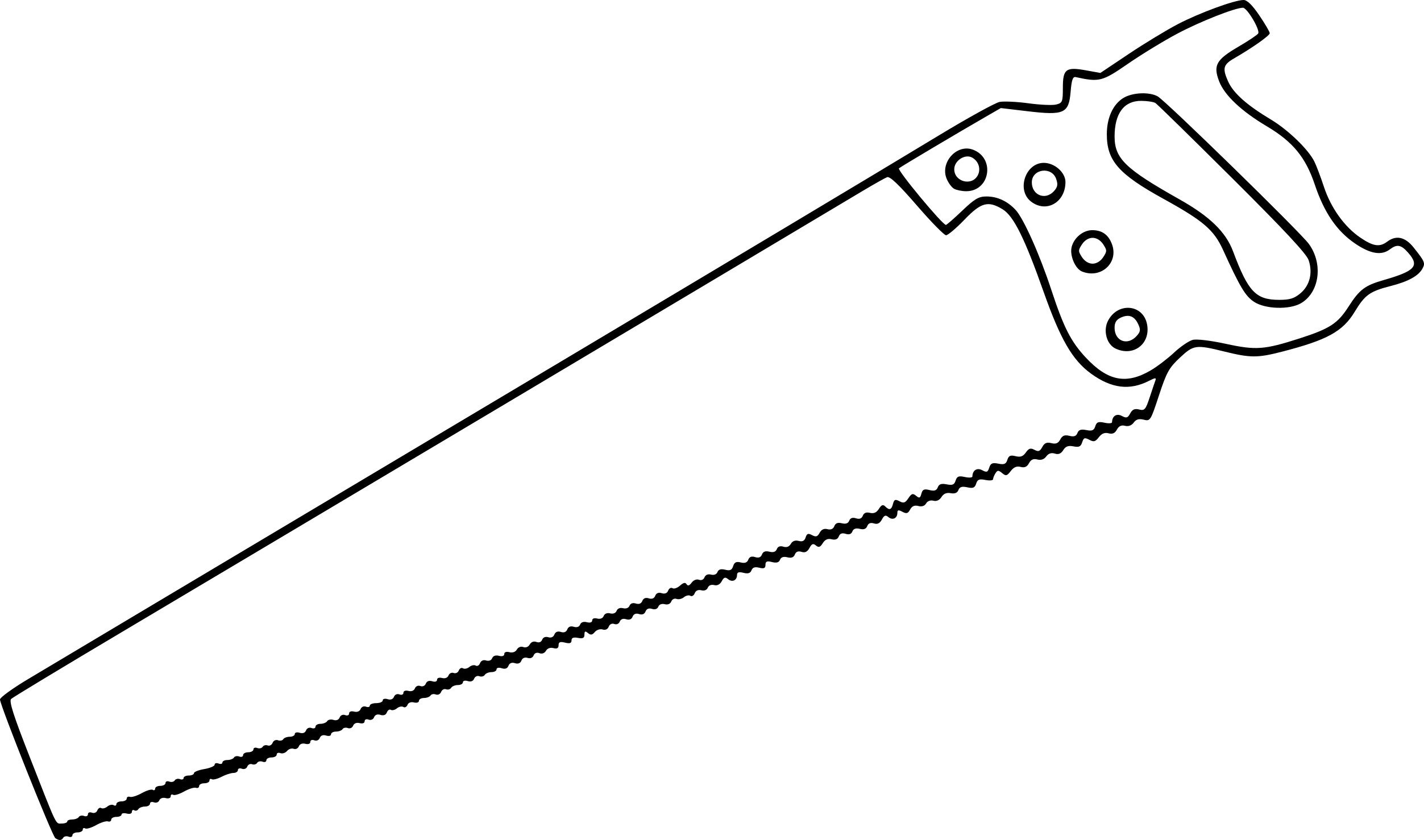 Инструмент ножовка раскраска