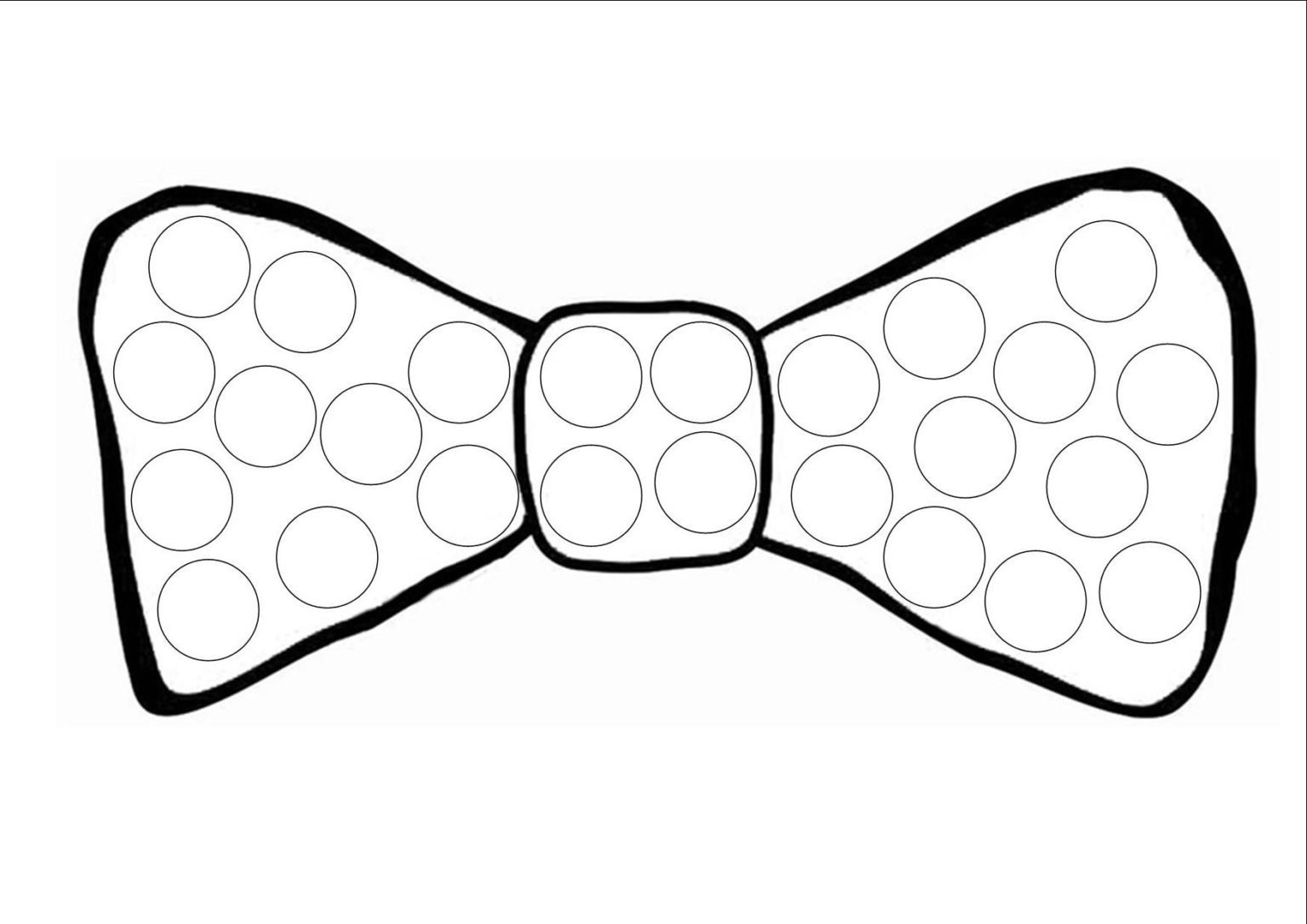 Бабочка галстук рисунок