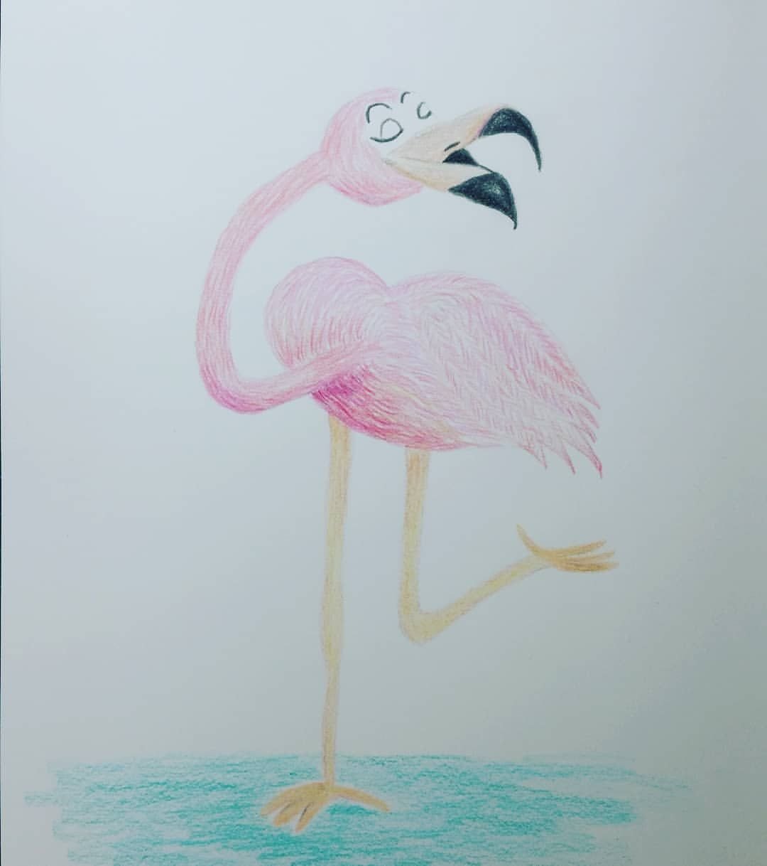 Фламинго легко. Фламинго карандашом. Фламинго для срисовки. Рисование с детьми Фламинго. Фламинго рисунок.
