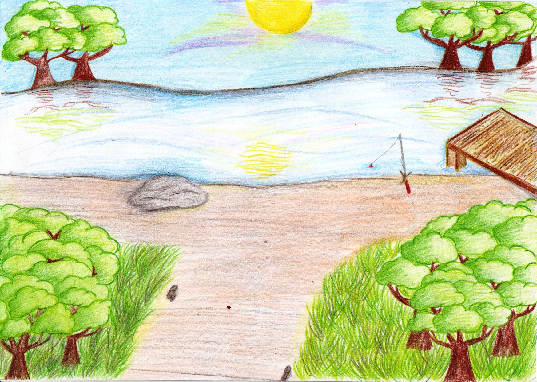Рисунок лета 4 класс. Летние рисунки. Рисунок на тему лето. Нарисовать лето. Рисунки на летнюю тему.