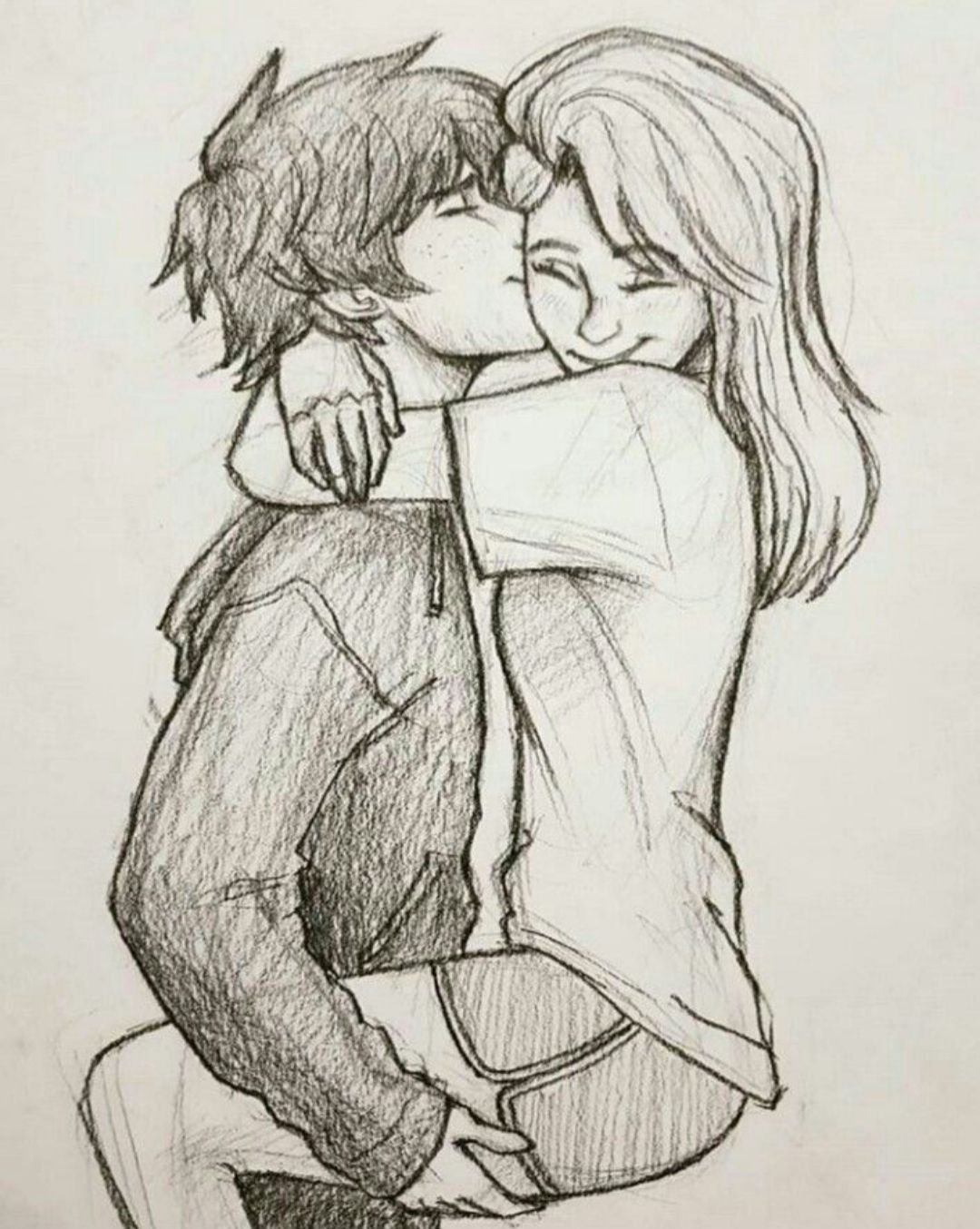Cute couples drawing