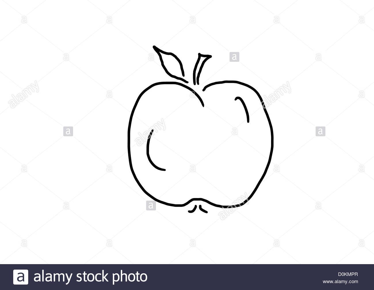 Графическое яблоко