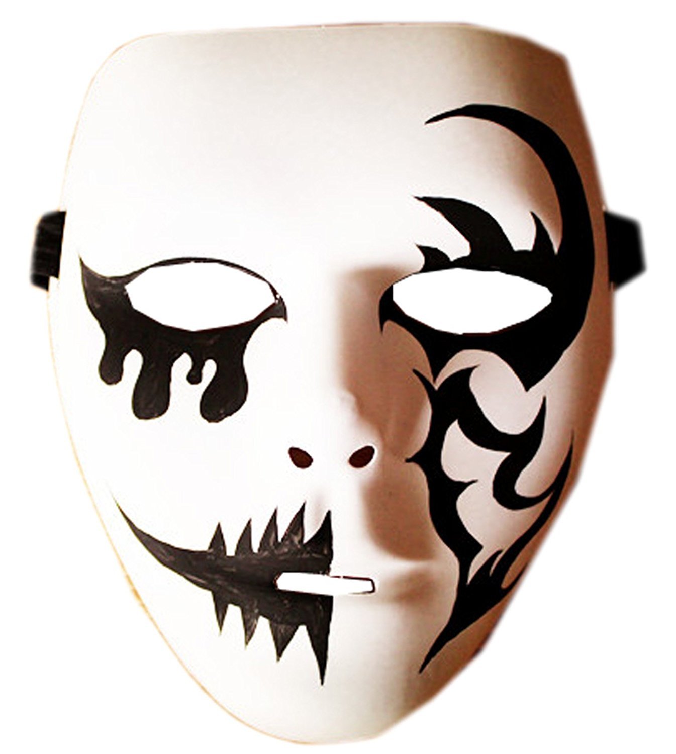 Разукрашенные маски анонимусов