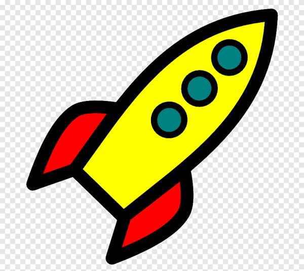 Нарисовать ракету