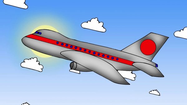 Мультяшные самолеты