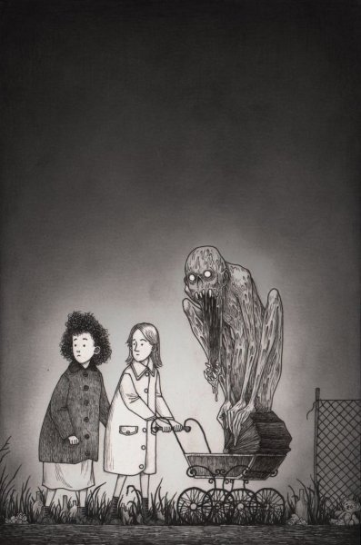 Джон Кенн монстры иллюстрации