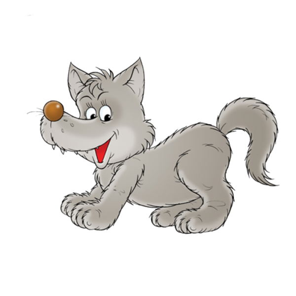 Волк рисунок для детей