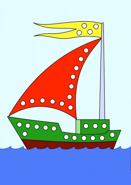 Кораблик для детей